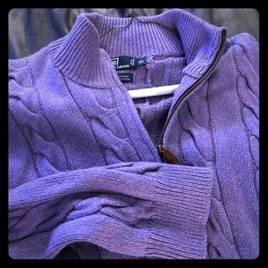 Men’s Polo XL 1/4 zip sweater